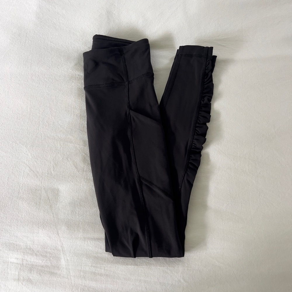 Lululemon Black Speed Tight Leggings Size 2 - Picture 8 of 10